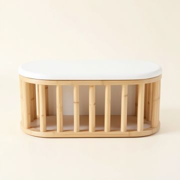 Heath Canyon Shoe Storage Bench - White (synthetic illustration; no displayed measurements)