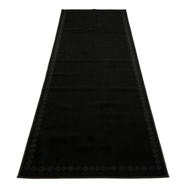 Aspen Bluff Narrow Runner Rug - Black