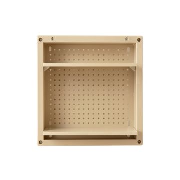 River Crossing Empty Wall-Mounted Tool Organizer Panel - Beige