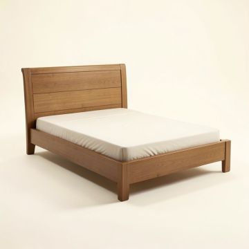 Besharat Platform Bed (synthetic illustration; no displayed measurements)