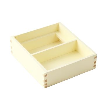 Ash Branch Empty Pantry Drawer Organizer Insert - Ivory