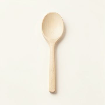 Moss Bluff Cooking Spoon - Cream (synthetic illustration; no displayed measurements)