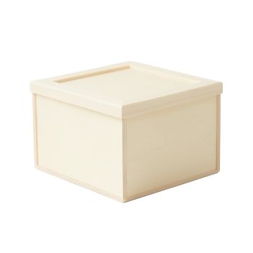Hill Bend Closed Outdoor Storage Box - Ivory