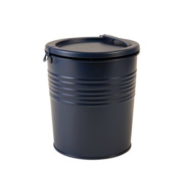 Oak Crest Closed Garden Compost Bin - Navy