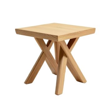Wasser Cross Legs End Table (synthetic illustration; no displayed measurements)