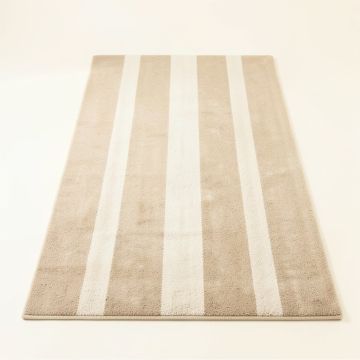 Dune Branch Rectangular Area Rug - Beige (synthetic illustration; no displayed measurements)