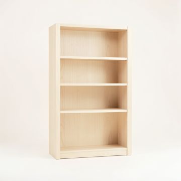 Lake Canyon Freestanding Bookcase - Ivory (synthetic illustration; no displayed measurements)