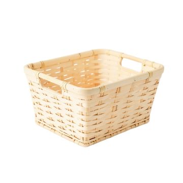 Pine Bridge Empty Storage Basket - Cream