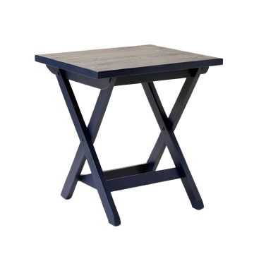Spruce Branch Compact Balcony Table - Navy