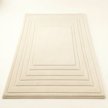 Cedar Crossing Rectangular Outdoor Rug - Ivory (synthetic illustration; no displayed measurements)