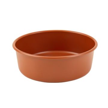 Aspen Fold Empty Under-Desk Cable Tray - Terracotta