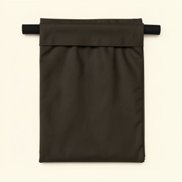 Silk Solid Color Room Darkening Thermal Rod Pocket Single Curtain Panel (synthetic illustration; no displayed measurements)