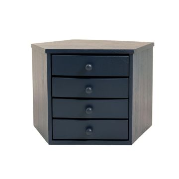 Lake Brook Small-Parts Storage Drawer Cabinet - Navy