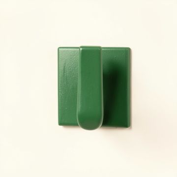 Laurel Brook Wall-Mounted Robe Hook - Green (synthetic illustration; no displayed measurements)