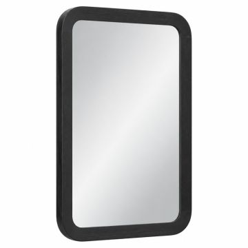 Lake Canyon Framed Wall Mirror - Black