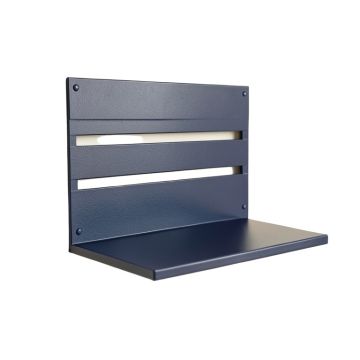 Aspen Dale Wall-Mounted Entryway Organizer Shelf - Navy (synthetic illustration; no displayed measurements)