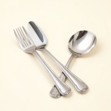Napoleon Flatware 2 Piece Cake Serving Set (synthetic illustration; no displayed measurements)