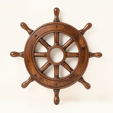 Eyler Sailor Ship Wheel Wall Decal (synthetic illustration; no displayed measurements)