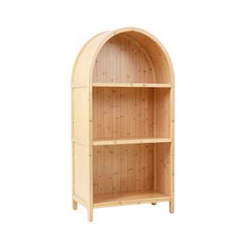 Wren Brook Freestanding Bookcase - Beige