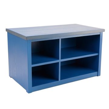 Bay Bluff Empty Countertop Canister Rack - Blue