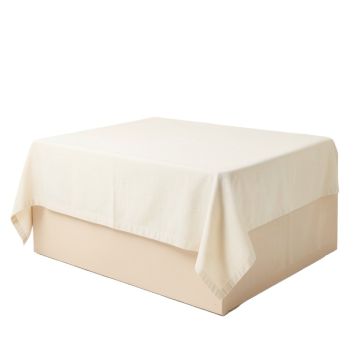 Reed Bridge Flat Bed Sheet - Ivory