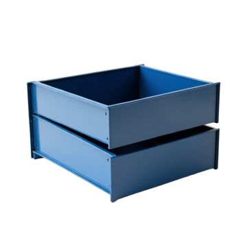 Cedar Fold Under-Desk Drawer Unit - Blue (synthetic illustration; no displayed measurements)