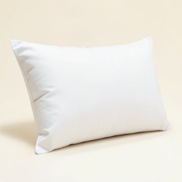 Soft Polyester Jumbo Pillow (synthetic illustration; no displayed measurements)