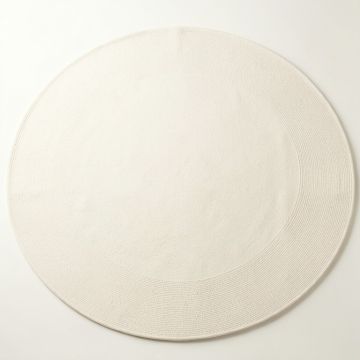 Olive Canyon Round Area Rug - Cream (synthetic illustration; no displayed measurements)