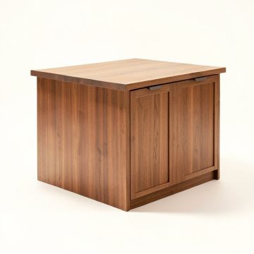 Haslingden Kitchen Island Set Solid Wood (synthetic illustration; no displayed measurements)