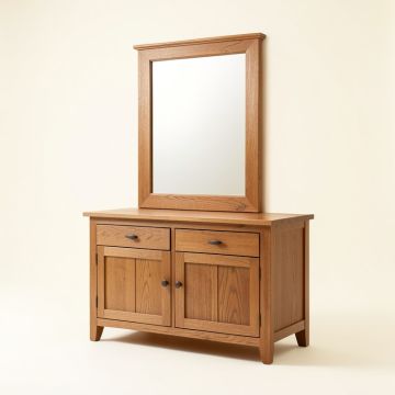 Karson 30 '' Single Bathroom Vanity Set With Mirror (synthetic illustration; no displayed measurements)