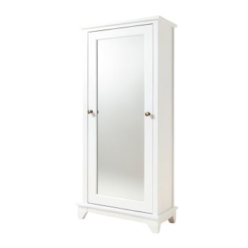 Farrier Over The Door Jewelry Armoire With Mirror