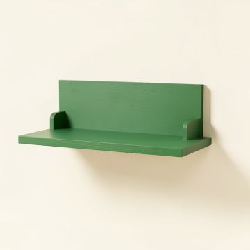 Dawn Brook Wall-Mounted Shelf - Green (synthetic illustration; no displayed measurements)