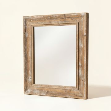 Lystra Rustic Distressed Accent Mirror (synthetic illustration; no displayed measurements)