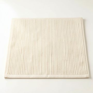 Field Canyon Bath Mat - Ivory (synthetic illustration; no displayed measurements)