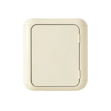 Cedar Brook Wall-Mounted Laundry Cabinet - Cream