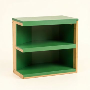 Briar Branch Low Toy Storage Unit - Green (synthetic illustration; no displayed measurements)