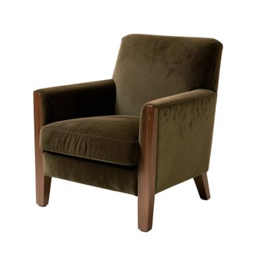23.62 '' Wide Velvet Armchair