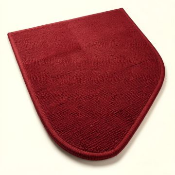 Krol Hand Knotted Wool Brick Red Rug (synthetic illustration; no displayed measurements)