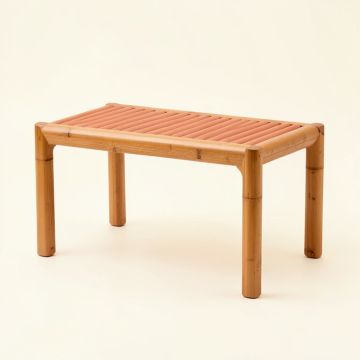 Shore Canyon Indoor Bench - Terracotta (synthetic illustration; no displayed measurements)