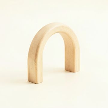 Aspen Brook Cabinet Handle Without Packaging - Ivory (synthetic illustration; no displayed measurements)