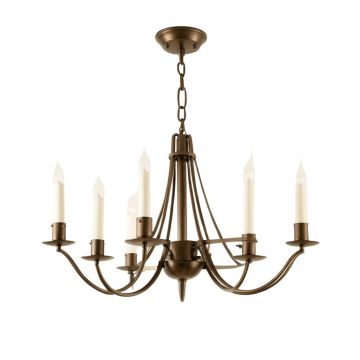 Astwood 6 - Light Candle Style Drum Chandelier (synthetic illustration; no displayed measurements)