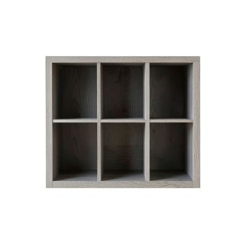 Glen Bend Empty Mug-Storage Cabinet Insert - Gray