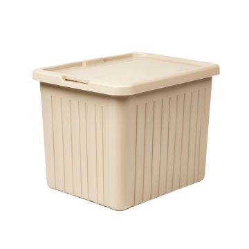 Cedar Brook Closed Outdoor Storage Box - Beige