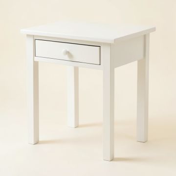Spruce Falls Side Table - White (synthetic illustration; no displayed measurements)