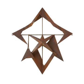 Delfina Americana Patriotic Barn 3D Stars Wall Décor