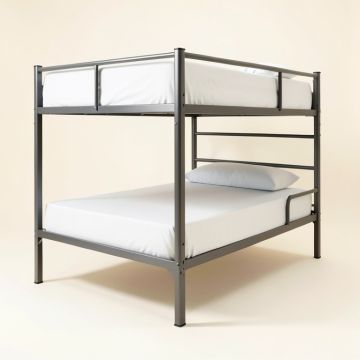 Gingras Twin Over Full Bunk Bed (synthetic illustration; no displayed measurements)