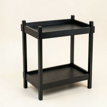 Summit Bluff Empty Countertop Canister Rack - Black (synthetic illustration; no displayed measurements)