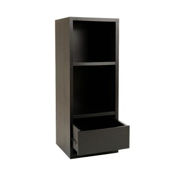 Cliff Bend Narrow Cubby Tower - Black
