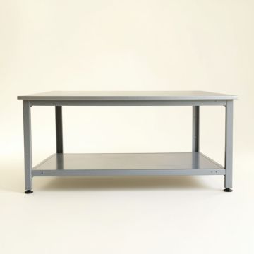 Oak Dale Empty Workshop Workbench - Gray (synthetic illustration; no displayed measurements)