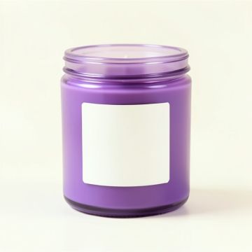 Zen Soothing Lavender Scented Jar Candle (synthetic illustration; no displayed measurements)
